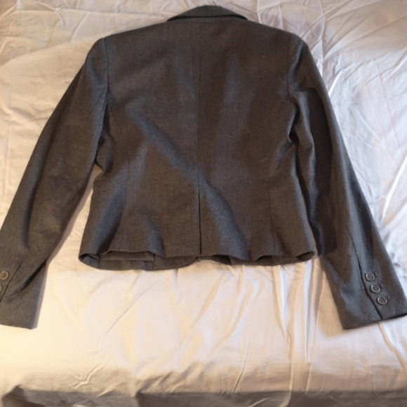 Grey wool blazer - Picture 4 of 8